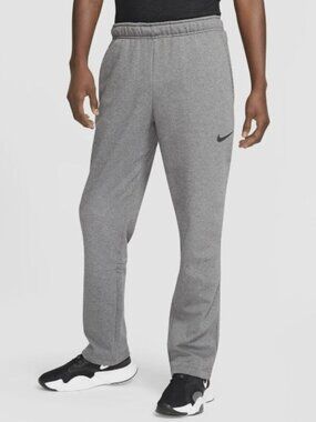 Nike THERMA-FIT Men's Straight Training Pants (Heather Grey) Size 4XL